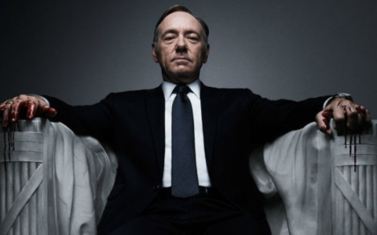 Kevin Spacey in House of cards - cronacalive.it